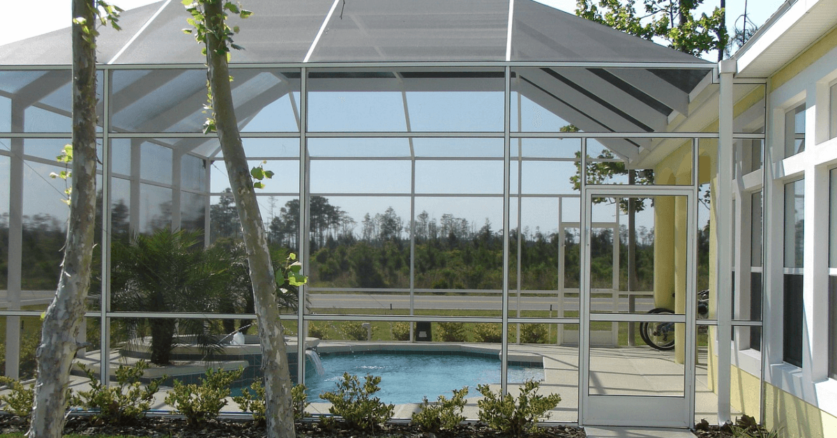 pool cage screen installation in FL
